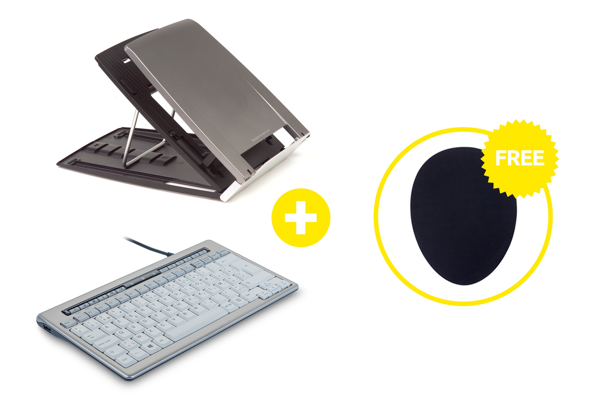 leeg onze titel ErgoQ330 + compact toetsenbord S-Board840+gratis Egg muismat - Ergo Comfort