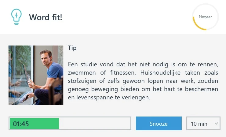 WORK & MOVE Desk, dé actieve thuis- en/of kantoortafel! Met gratis 3 jaar softwarelicentie. - Afbeelding 10