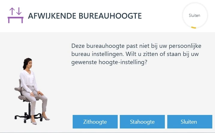 WORK & MOVE Desk, dé actieve thuis- en/of kantoortafel! Met gratis 3 jaar softwarelicentie. - Afbeelding 11