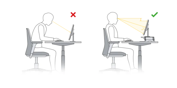 BakkerElkhuizen plexi monitorstand - Afbeelding 2