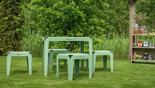 Weltevree Bended Table Bench - Afbeelding 3