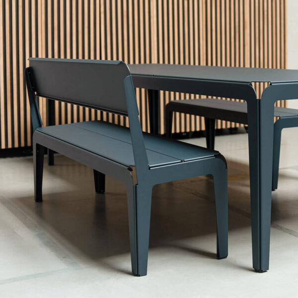 Weltevree Bended Bench met rugleuning - Afbeelding 4