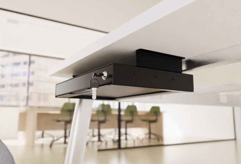 Lockable Ultra-Slim Storage Drawer - Afbeelding 2