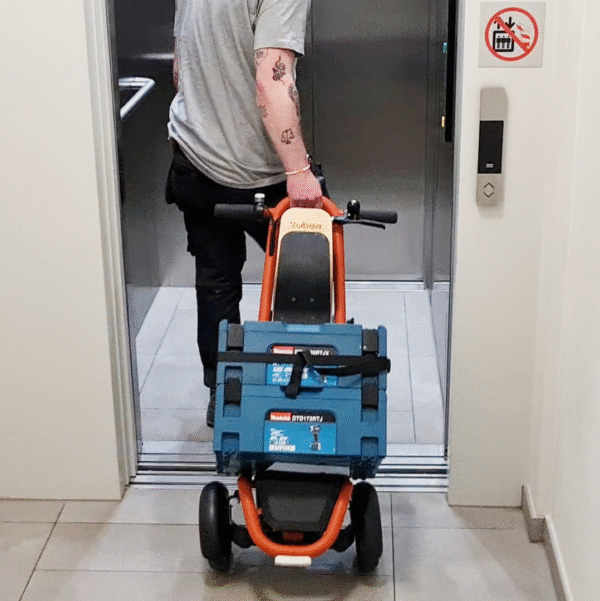 Ubee, het compacte cargoboard & trolley, jouw mobiliteitsoplossing ! - Afbeelding 4