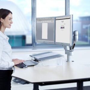 Space DUO, voor de ideale ergonomische positie van je 2 schermen